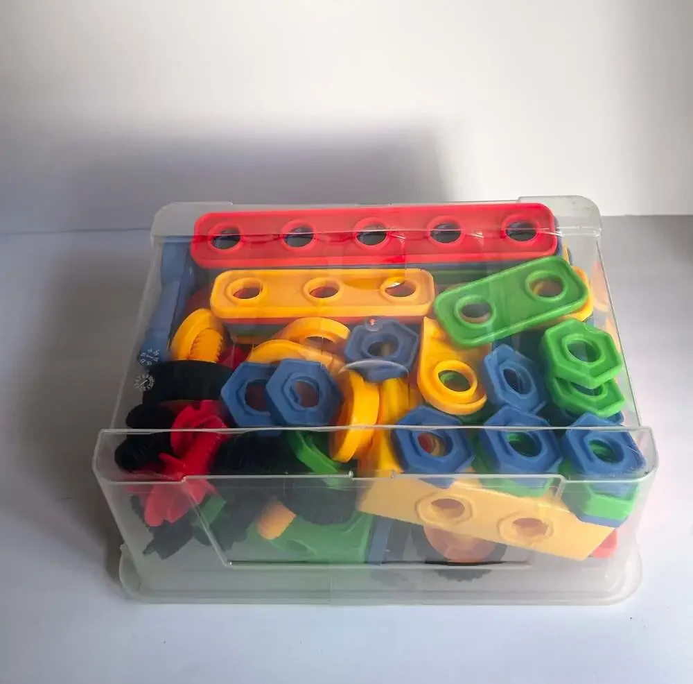 ETI Toys Lil' Engineers 101-Piece Construction Engineering Blocks Set